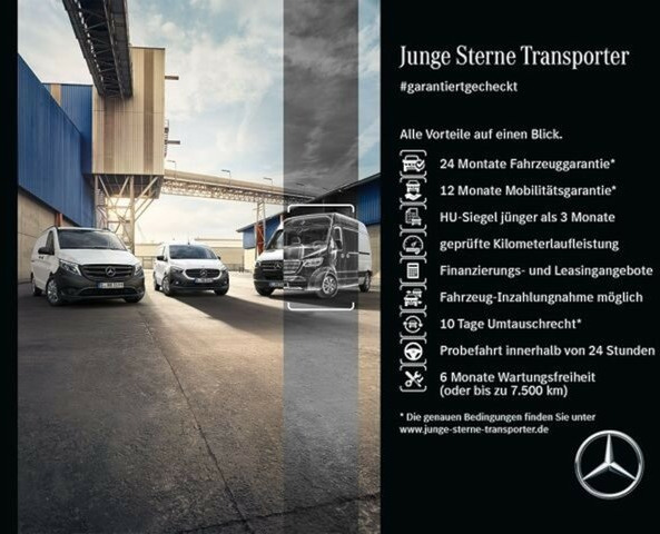 Kastenwagen MERCEDES-BENZ Sprinter 319 Maxi,MBUX,AHK,Rückfahrkamera: das Bild 11