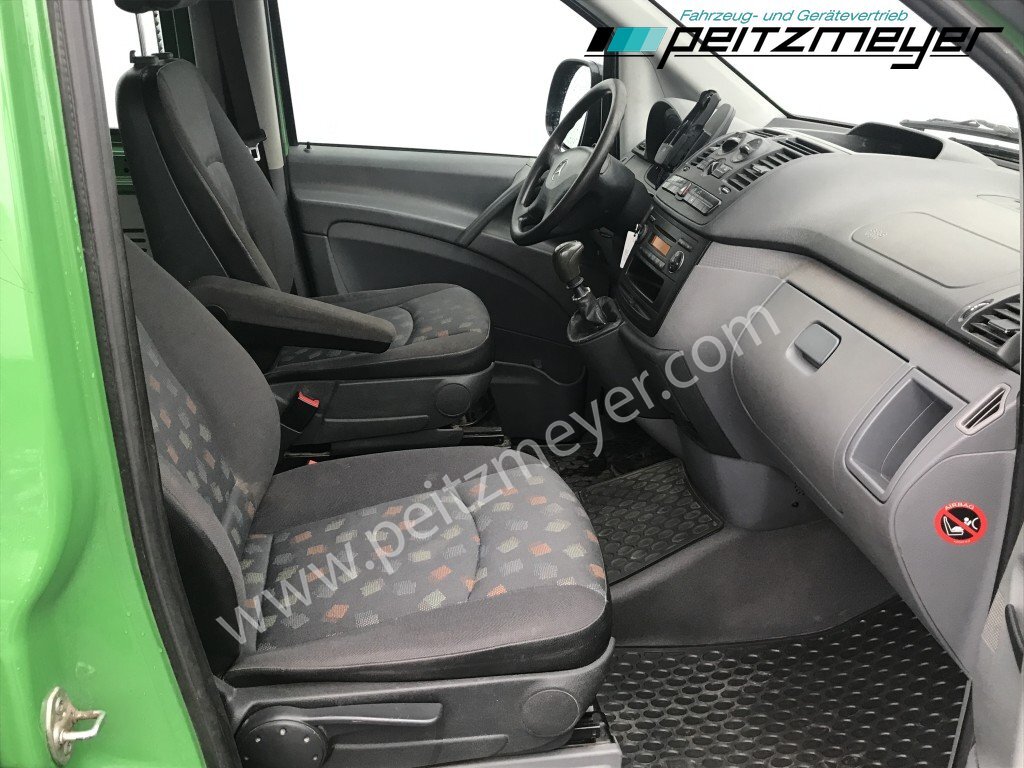 Transporter mit Doppelkabine MERCEDES-BENZ Vito 115 CDI Mixto 4 Sitzer Klima, Standheizung, AHK: das Bild 14