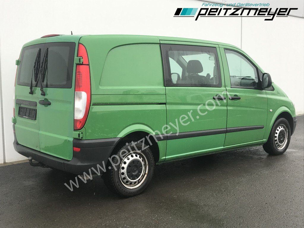 Transporter mit Doppelkabine MERCEDES-BENZ Vito 115 CDI Mixto 4 Sitzer Klima, Standheizung, AHK: das Bild 3