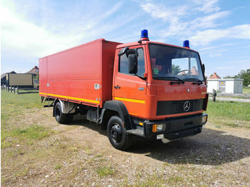 Koffer Transporter Mercedes-Benz Feuerwehr 814  106 KM/h camper Vanlife oldtimer: das Bild 1