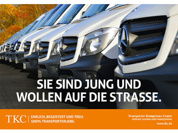 Pritschenwagen, Transporter mit Doppelkabine Mercedes-Benz Sprinter 213 313 CDI Doka Pritsche Klima #79T022: das Bild 1