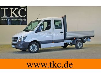 Pritschenwagen, Transporter mit Doppelkabine Mercedes-Benz Sprinter 213 313 CDI Doka Pritsche Klima #79T244: das Bild 1