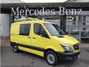 Koffer Transporter Mercedes-Benz Sprinter 214 CDI BF3+ Bett Kühlschrank Navi: das Bild 1