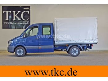 Pritschenwagen, Transporter mit Doppelkabine Mercedes-Benz Sprinter 313 Doka Pritsche 7-Sitzer Klima#79T210: das Bild 1