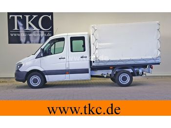 Pritschenwagen, Transporter mit Doppelkabine Mercedes-Benz Sprinter 314 CDI Doka Pritsche Klima EU6 #70T006: das Bild 1