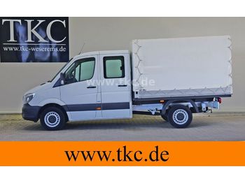 Pritschenwagen, Transporter mit Doppelkabine Mercedes-Benz Sprinter 314 CDI Doka Pritsche Klima EU6 #70T009: das Bild 1