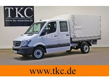 Pritschenwagen, Transporter mit Doppelkabine Mercedes-Benz Sprinter 314 CDI Doka Pritsche Klima EU6 #70T021: das Bild 1