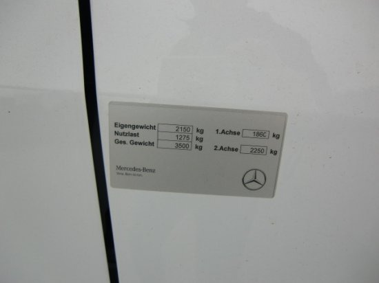 Pritschenwagen Mercedes-Benz Sprinter 315 Doka Pritsche, ohne Heckfenster: das Bild 7