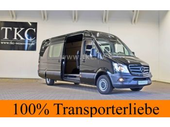 Koffer Transporter, Transporter mit Doppelkabine Mercedes-Benz Sprinter 316 CDI/43 MAXI MIXTO 6-Sitzer #78T394: das Bild 1