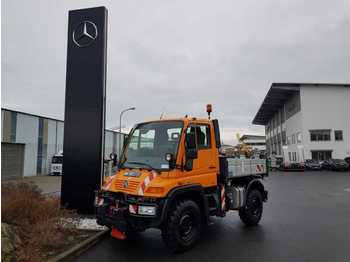 Kipper Transporter Mercedes-Benz UNIMOG U300 4x4 Kipper Hydrostat Zapfwelle Klima: das Bild 1