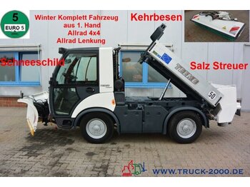 Kipper Transporter Multicar Tremo X56 Winterdienst Schild + Streuer + Besen: das Bild 1