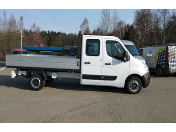 Pritschenwagen, Transporter mit Doppelkabine Opel Movano 150 Doka Pritsche L3H1: das Bild 1