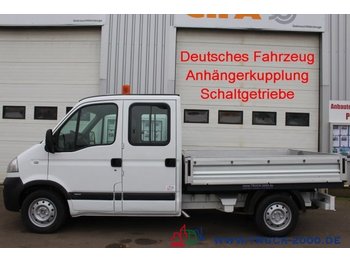 Pritschenwagen, Transporter mit Doppelkabine Opel Movano 2.5 CDTI-7 Sitzer-AHK-Nur 67 TKm Schalter: das Bild 1