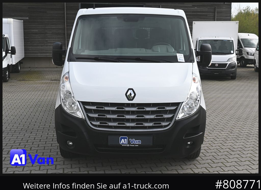 Pritschenwagen RENAULT Master Pritsche Doka, AHK 3,5Tonnen , Klima, Luftfederung