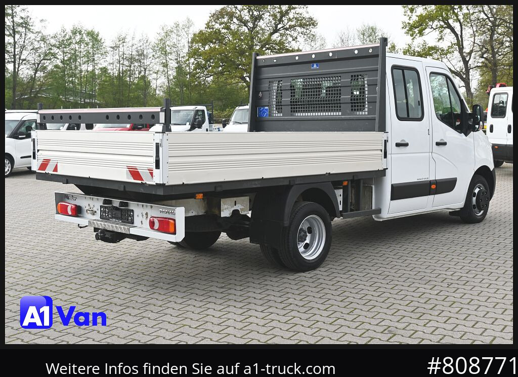 Pritschenwagen RENAULT Master Pritsche Doka, AHK 3,5Tonnen , Klima, Luftfederung