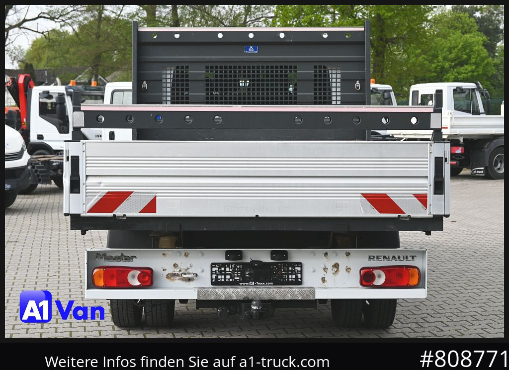 Pritschenwagen RENAULT Master Pritsche Doka, AHK 3,5Tonnen , Klima, Luftfederung