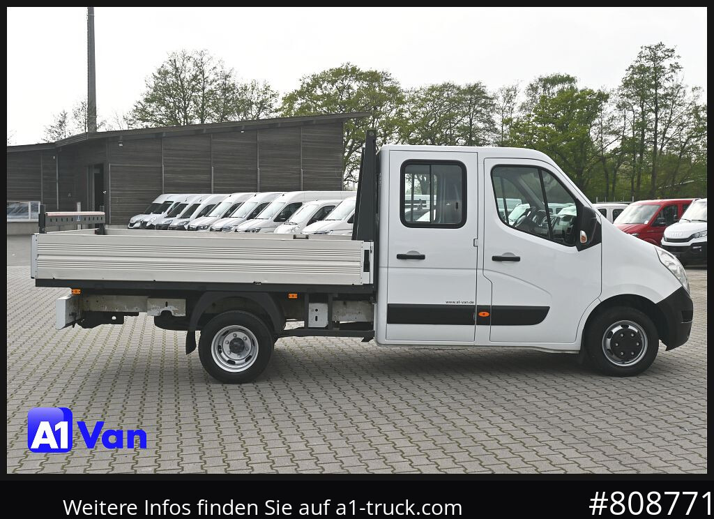Pritschenwagen RENAULT Master Pritsche Doka, AHK 3,5Tonnen , Klima, Luftfederung