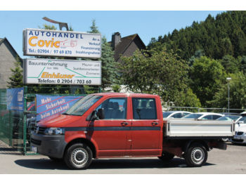 Pritschenwagen, Transporter mit Doppelkabine Volkswagen T5 Transporta 2,0 TDI DPF 3,0t Fahrtenschr. AHK: das Bild 1