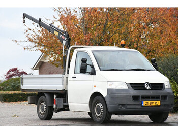 Pritschenwagen Volkswagen Transporter KRAAN/ PICK-UP TDI 77 KW 1.0: das Bild 1