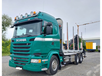 SCANIA R 450 Holztransporter