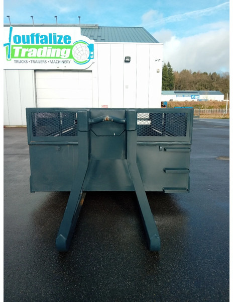 Abrollcontainer Masterbenne ridelles + emplacement pour grue