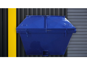 Absetzcontainer Für die Beförderung von Müll Absetzmulde Absetzcontainer 7 cbm mit mit stahldeckel 7 symmetrisch: das Bild 1
