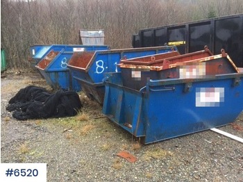 Wechselaufbau/ Container Div. boss containers 8, 10m3 and 5m3 with limb: das Bild 1