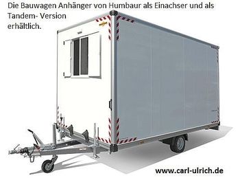 Wohncontainer Humbaur - Bauwagen 184222-24PF30 Einachser: das Bild 1