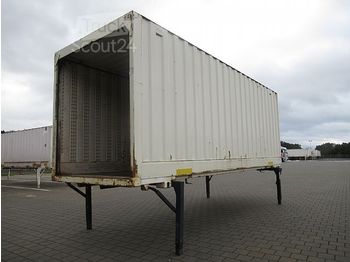 Kofferaufbau / - Jumbo Wechselkoffer OHNE Rolltor 7,45 m: das Bild 1