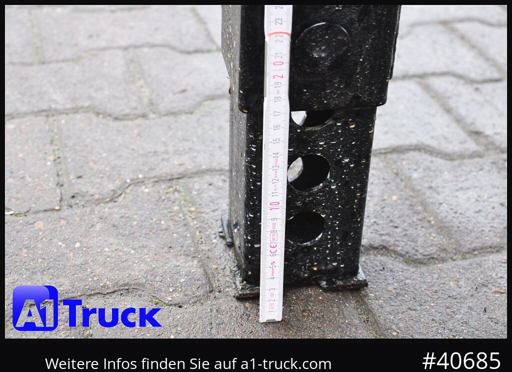 Kofferaufbau SPIER WB Koffer, 7,45, guter Zustand, verzinkt, Rolltor