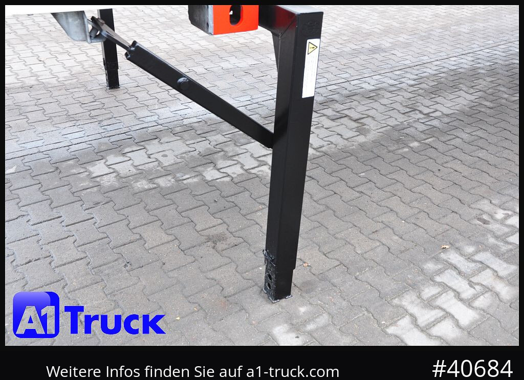 Kofferaufbau SPIER WB Koffer, 7,45, guter Zustand, verzinkt, Rolltor