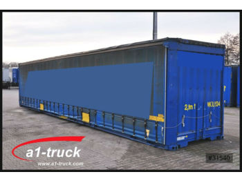 Planenaufbau Krone 7 x WP 13,6 LS4-CS, 45 Fuss, Container, Multiloc: das Bild 1
