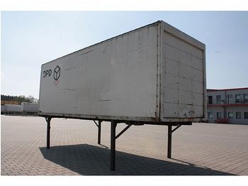 Kofferaufbau Lagerbehälter mit Rolltor 7,15 m: das Bild 1