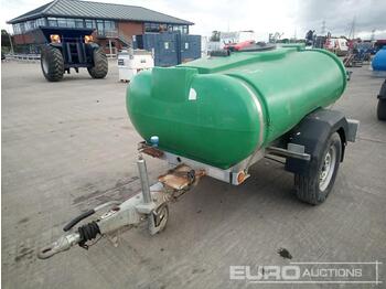  Single Axle Plastic Water Bowser - Lagertank