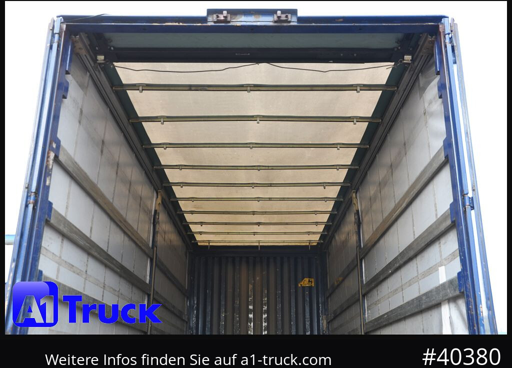 Planenaufbau KRONE 7.45 BDF Wechselbrücke, Schiebeplane