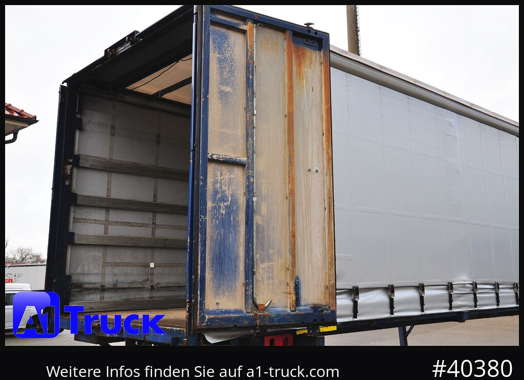 Planenaufbau KRONE 7.45 BDF Wechselbrücke, Schiebeplane