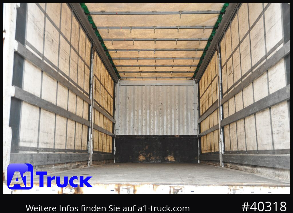 Planenaufbau KRONE Wechselbrücke 7,45 Multilock, neutral