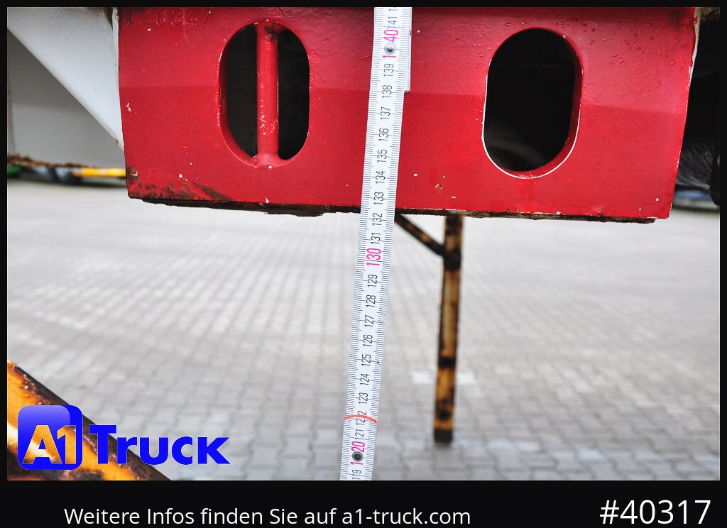 Planenaufbau KRONE Wechselbrücke 7,45 Multilock, neutral