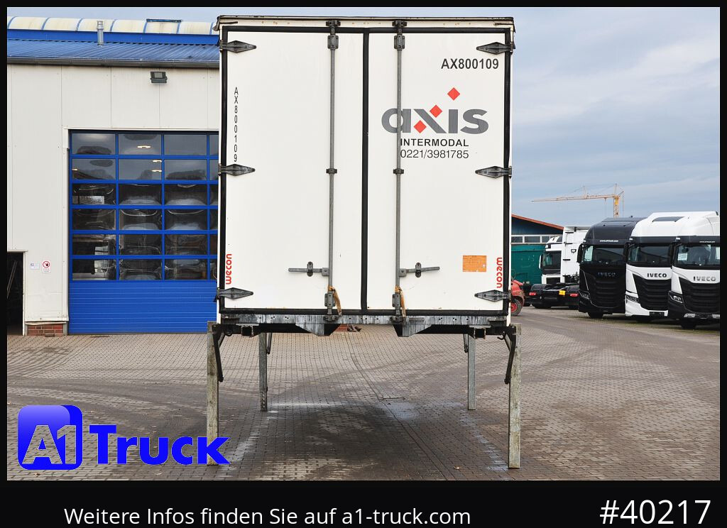 Planenaufbau WECON WPR 745, verzinkt, 2520  innen, Code XL