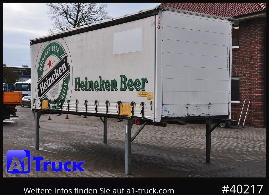 Planenaufbau WECON WPR 745, verzinkt, 2520  innen, Code XL