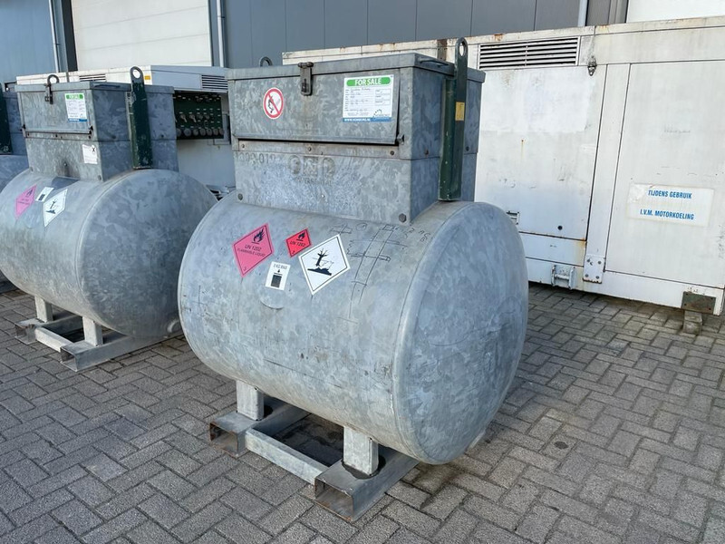 IBC Rietberg 1000 liter IBC Dieseltank Gegalvaniseerd fuel storage tank for  sale Netherlands VEEN, KY33148