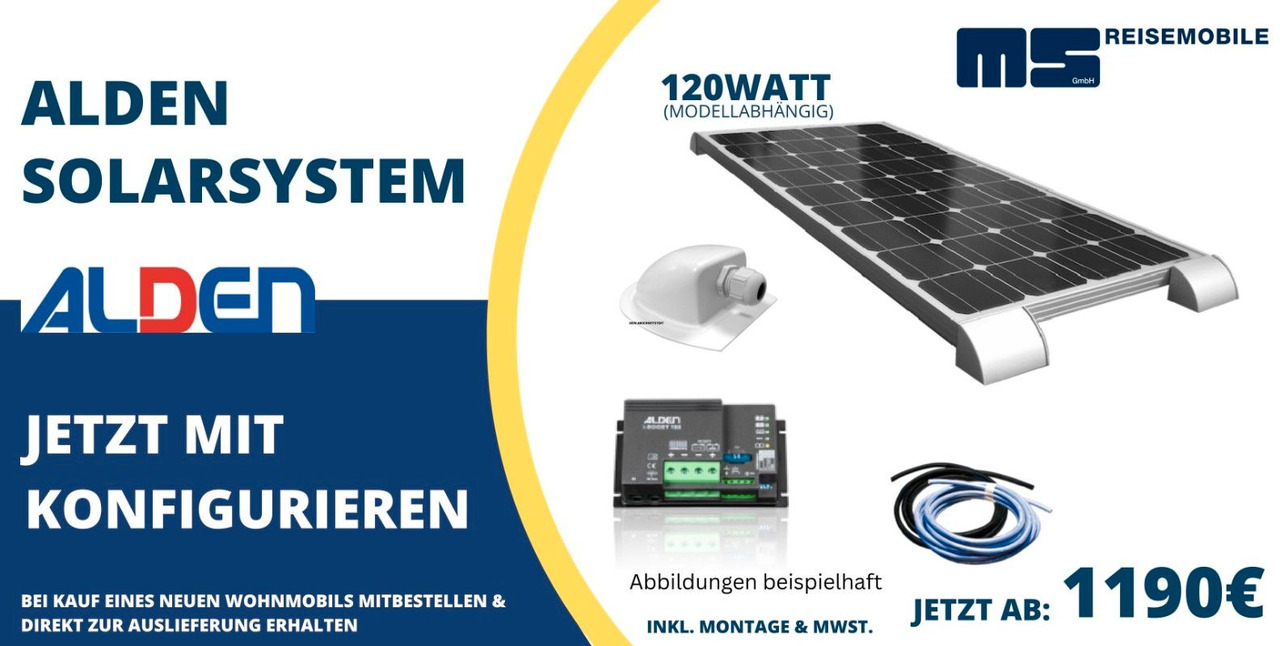 Alkoven Wohnmobil Forster A 699 DVB / -2026- / 165PS-8G AUTOMATIK