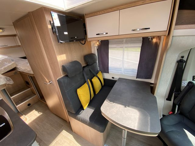 Teilintegriertes Wohnmobil Hobby Optima ONTOUR Edition F V65 GE,SAT,Navi,Markise