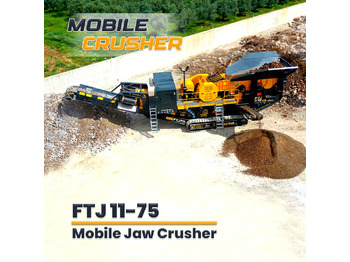 FABO FTJ 11-75 MOBILE JAW CRUSHER 150-300 TPH | AVAILABLE IN STOCK - Asphaltmischanlage: das Bild 1