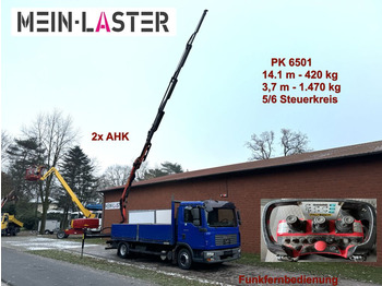 MAN TGL 8.210 Palfinger PK 6501 14m 440kg, 5+6 St. F  - Pritsche LKW: das Bild 1