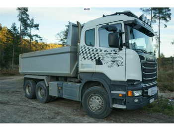 Scania R580 6x4 Tipper truck with steel suspension. - Kipper: das Bild 1