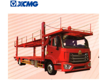  XCMG Official Manufacturer Flat Bed Container Car Transport Semi Truck Trailer - Autotransporter Auflieger: das Bild 1