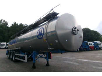 Magyar Chemical tank inox 32.5 m3 / 1 comp - Tankauflieger: das Bild 2