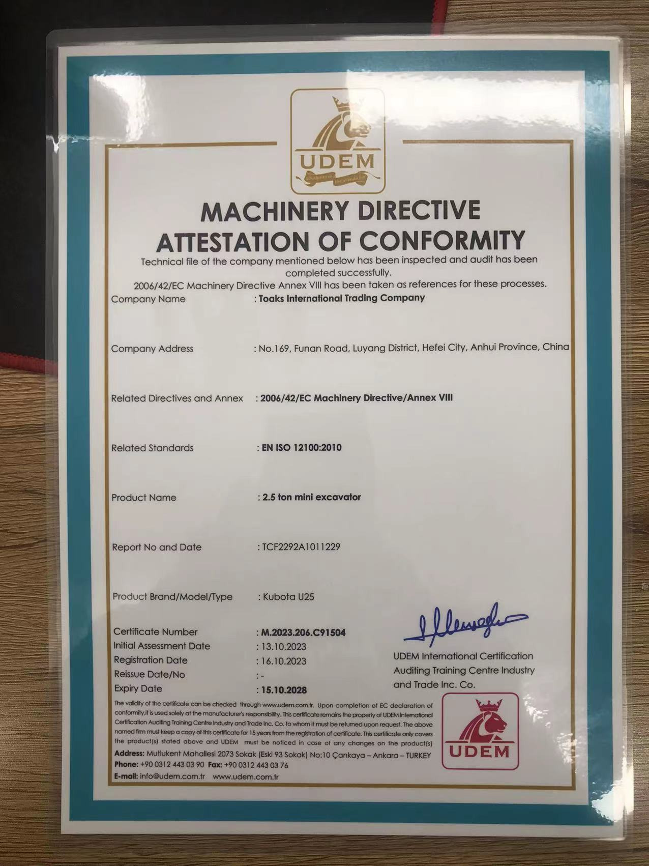 Toaks International Trading Company - Angebote zu verkaufen undefined: das Bild 25