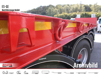 Pritschenauflieger/ Plattformauflieger ES-GE 4-Achs-Ballastauflieger: das Bild 4